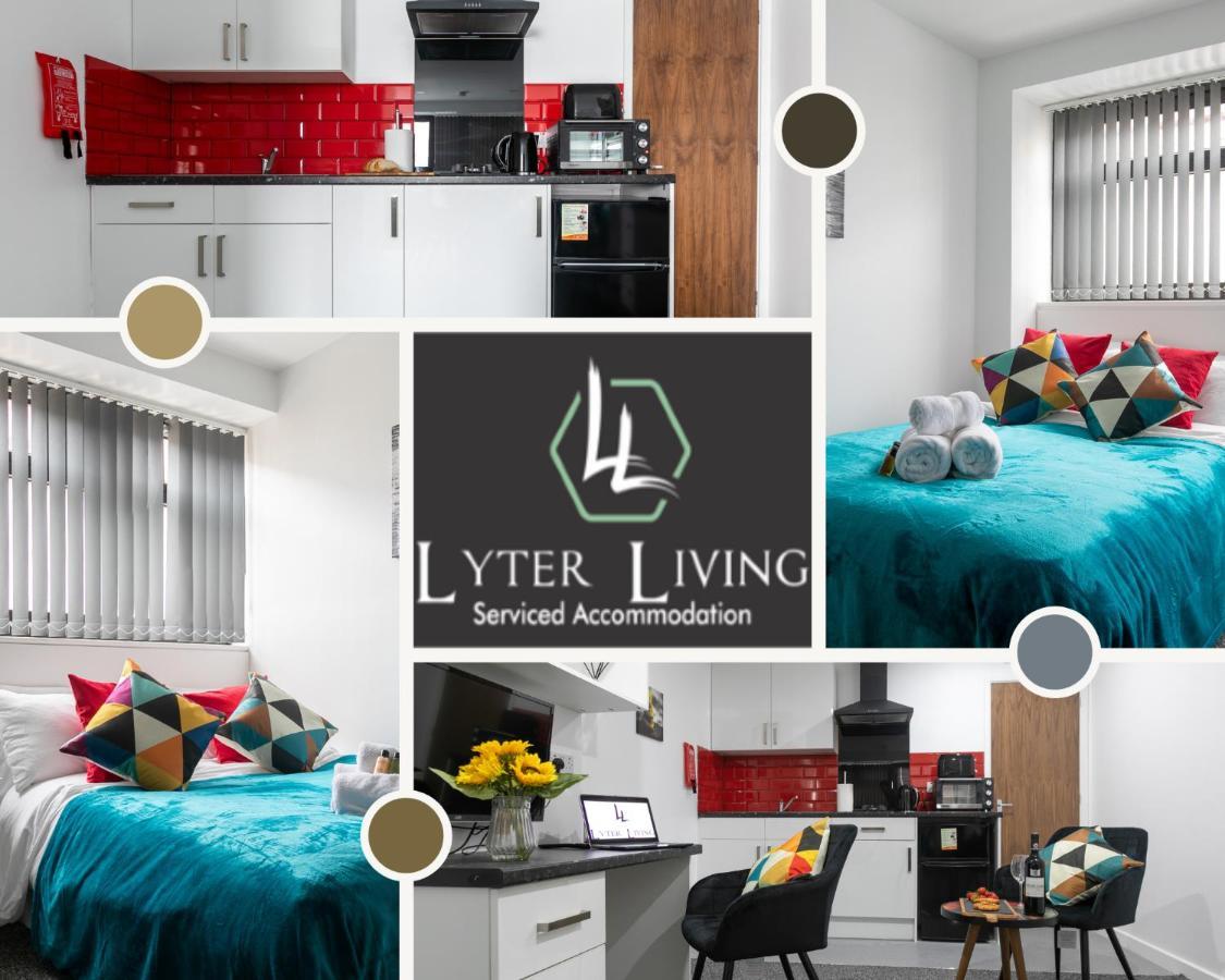 לייסטר Studio Apartments By Lyter Living Desks & Wifi - Monthly Stays Available מראה חיצוני תמונה